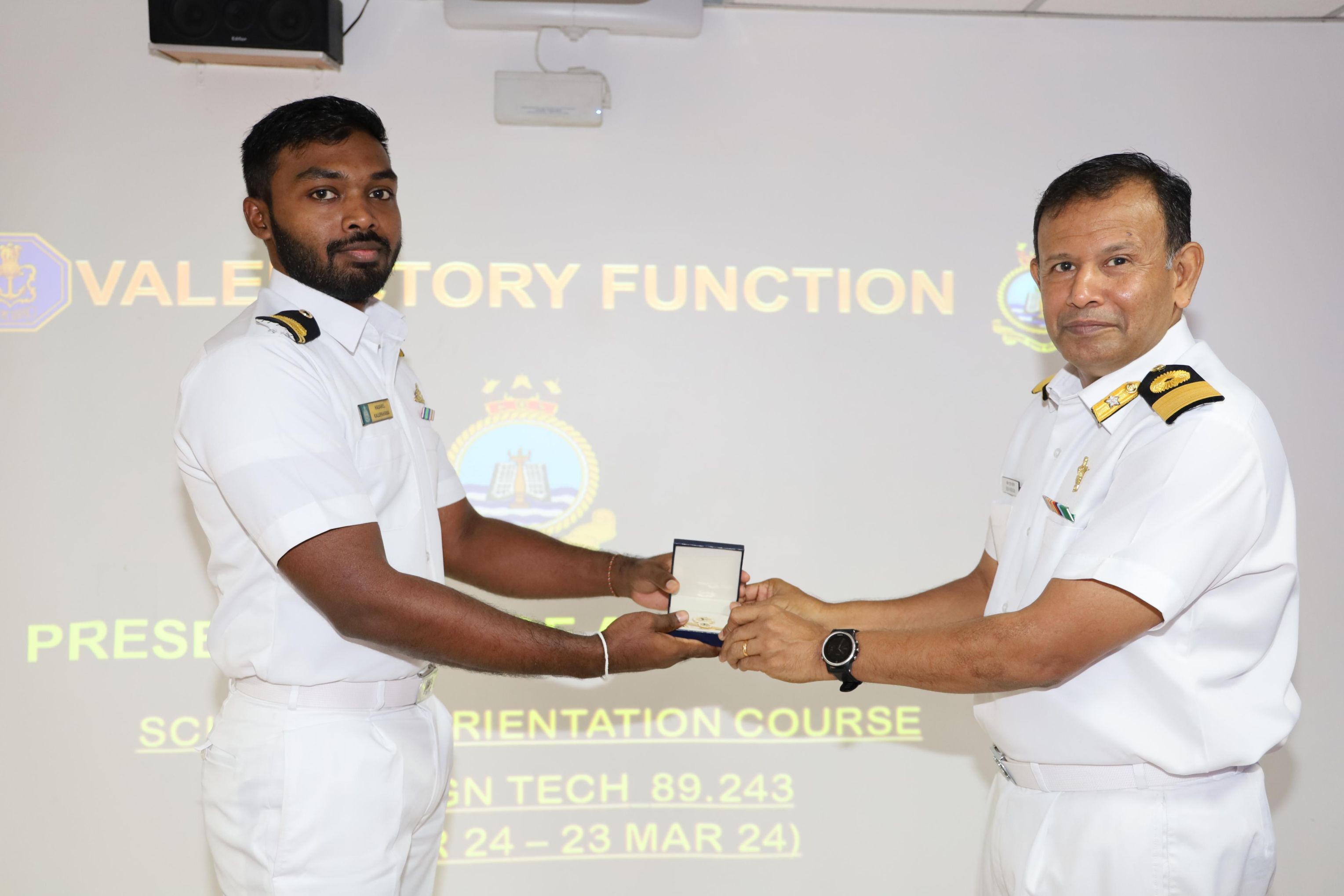 SOC F TECH 89.243 COURSE  CLOSING CEREMONY AT NIETT Image 1