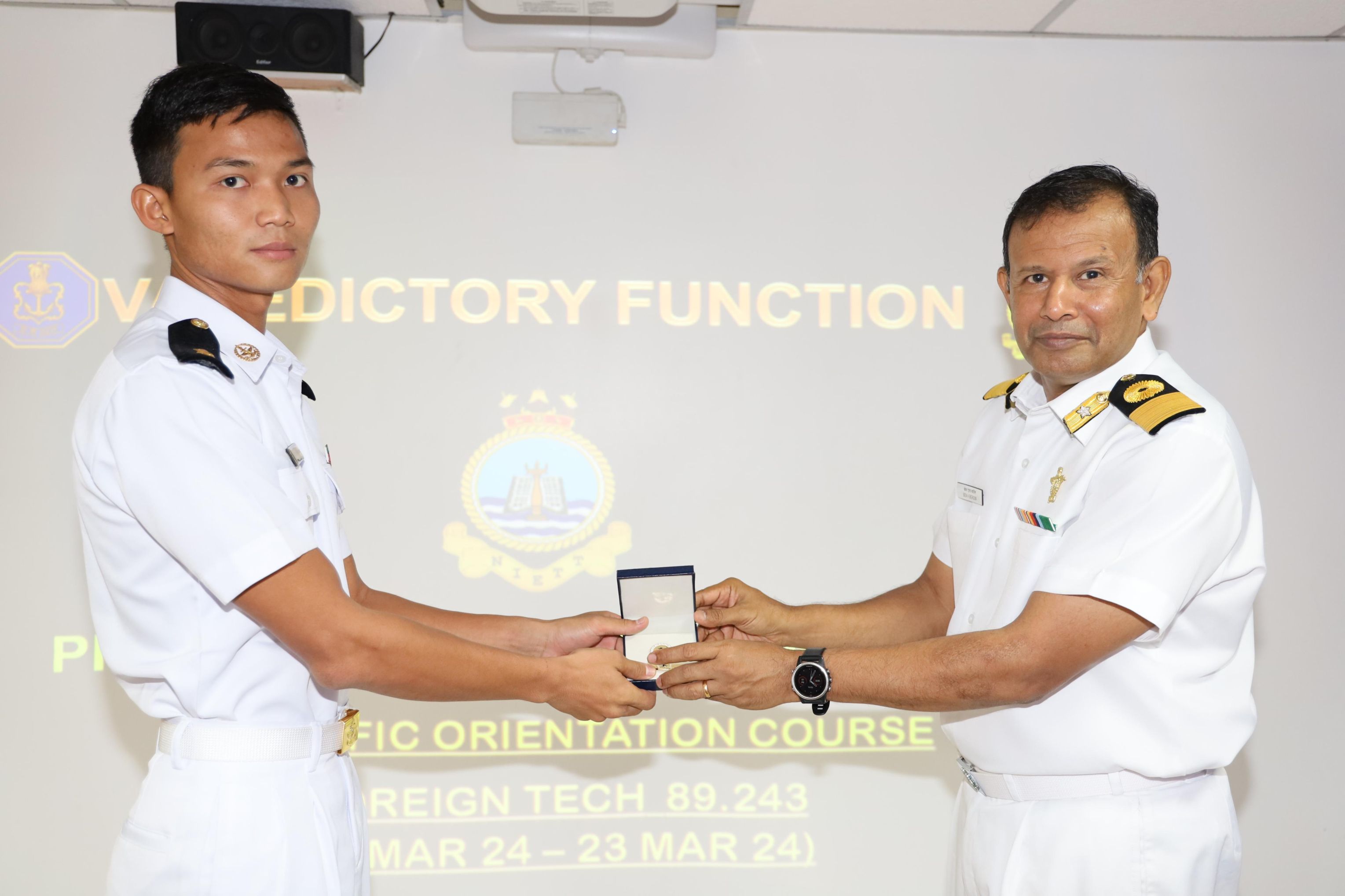 SOC F TECH 89.243 COURSE  CLOSING CEREMONY AT NIETT Image 2