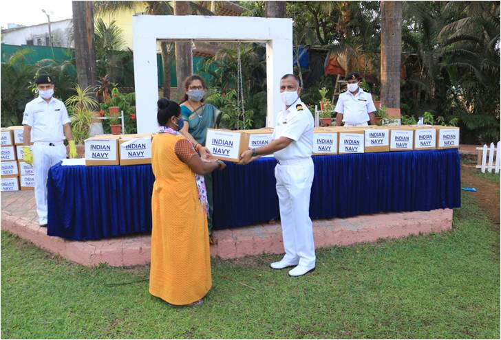 DISTRUBUTION OF DRY RATION TO COVID AFFECTED FAMILIES Image