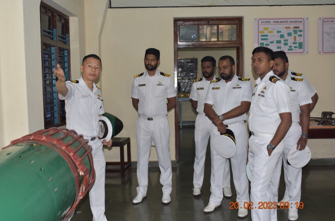 Visit of International officers to ASW School Image