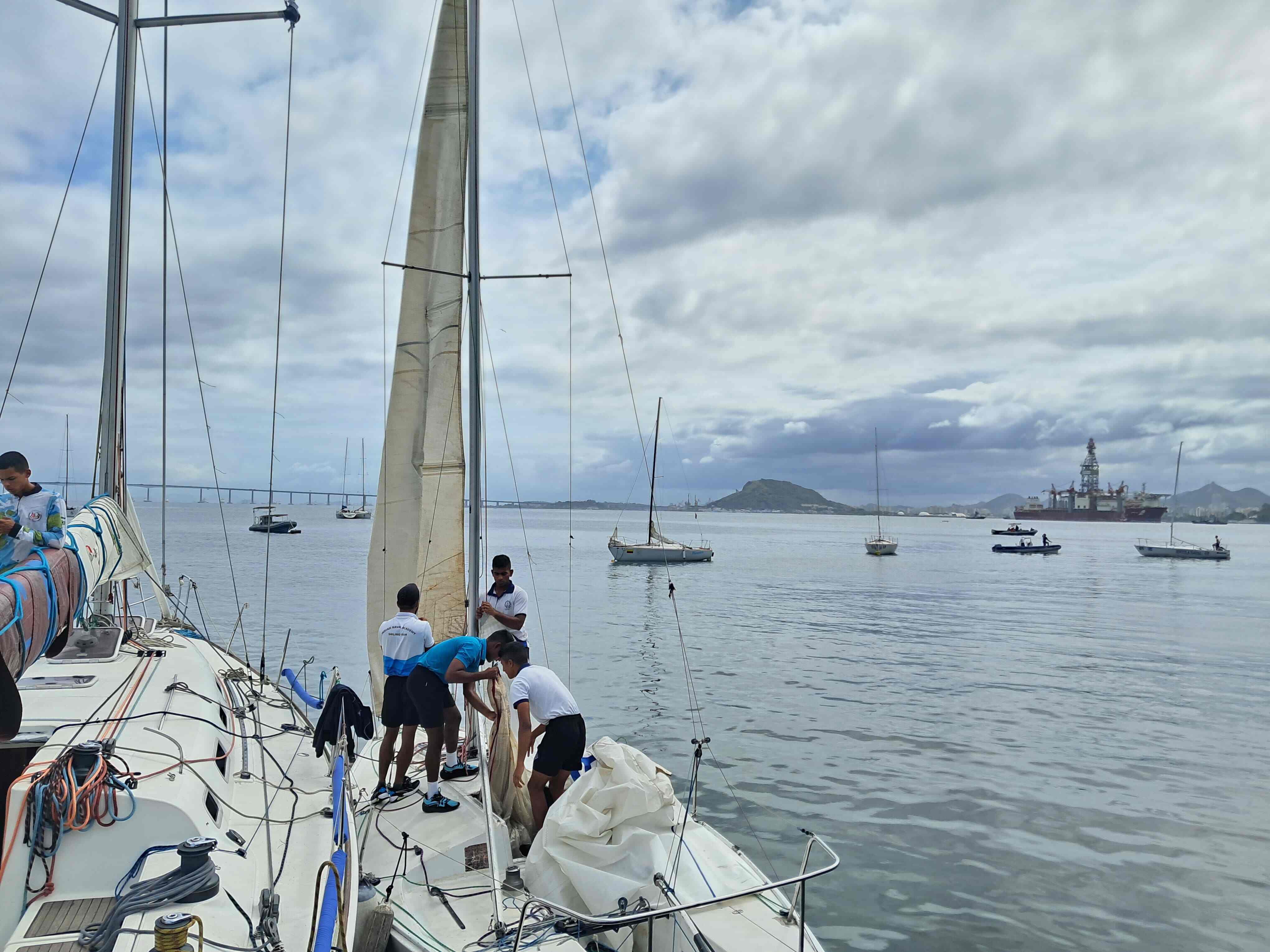 The 79th Sailing Regatta at Brazil Naval Academy was conducted Image 1