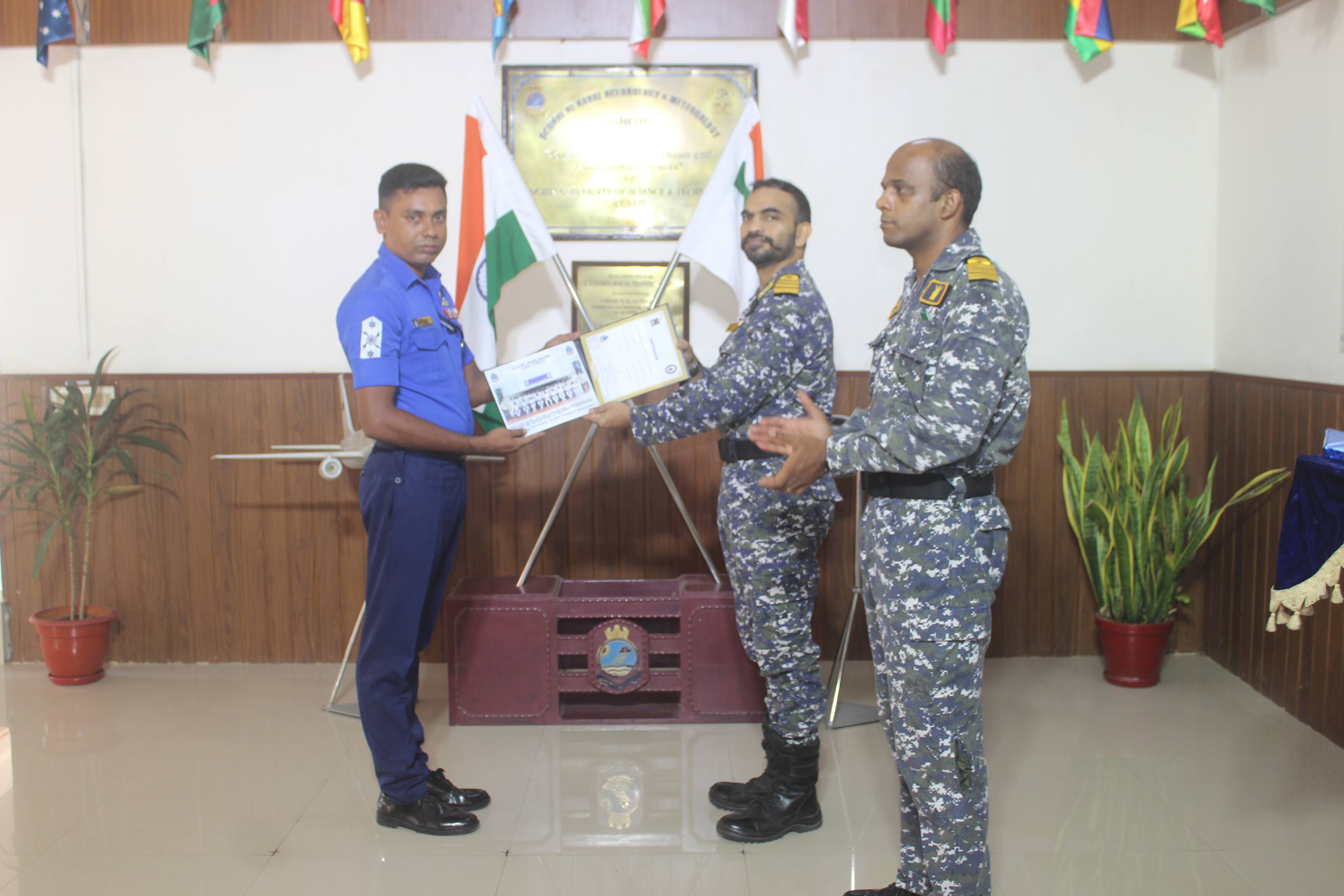 PASSING OUT CEREMONY OF PO 'Q' MET COURSE (42:965) Image