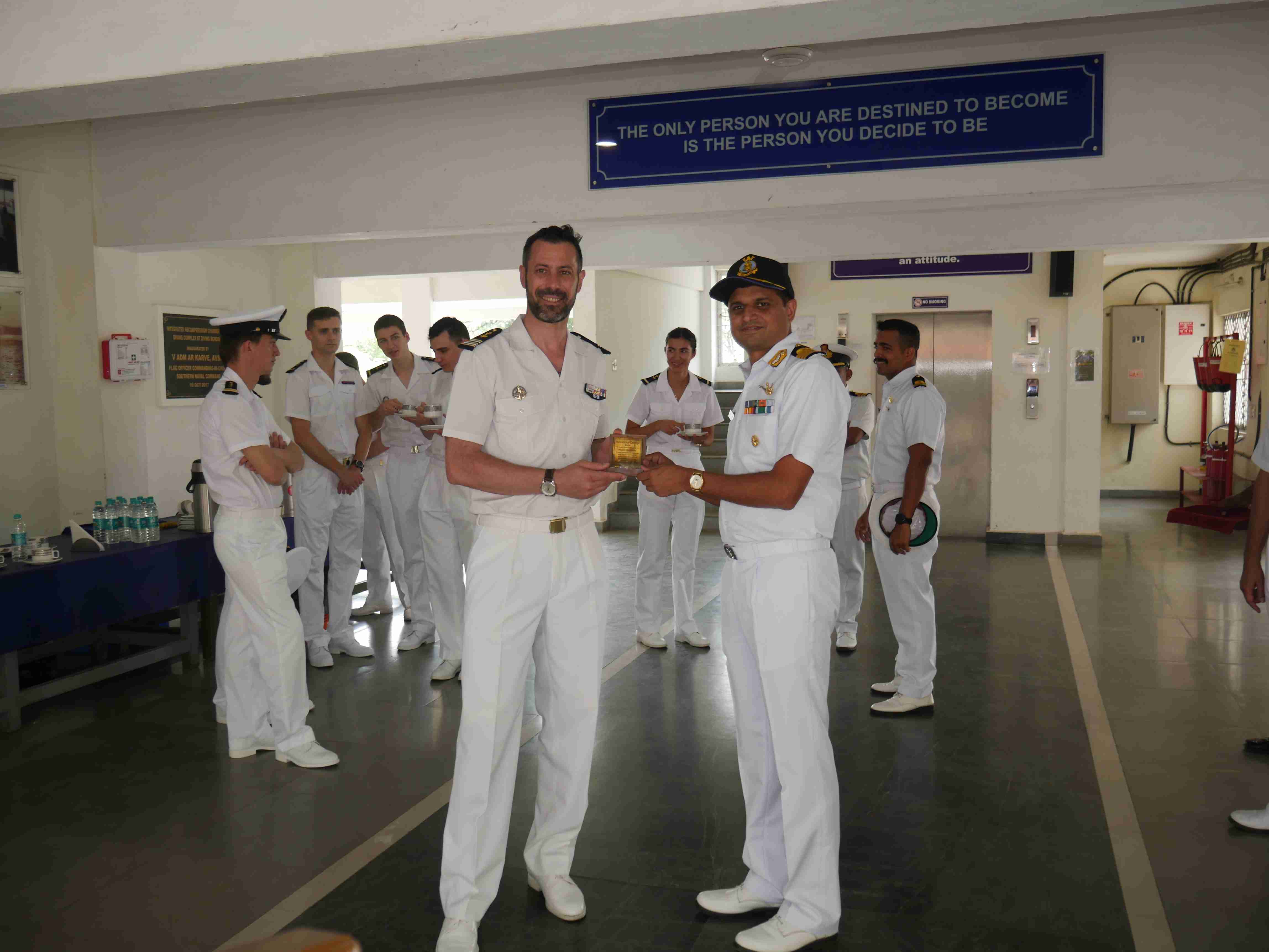 VISIT OF FRENCH DELEGATION Image