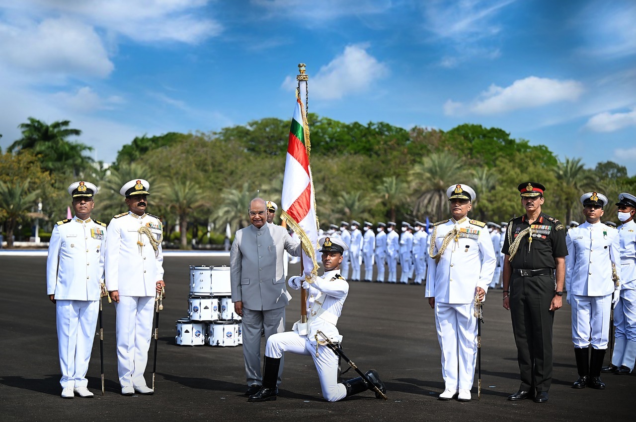 PRESIDENT COLOURS AT INS VALSURA Image 1