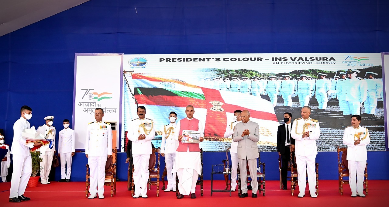PRESIDENT COLOURS AT INS VALSURA Image 4