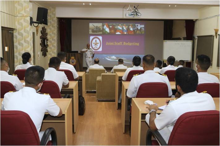 GUEST LECTURE BY CMDE JOGINDER CHANDNA, CMDE (BUDGET), HQIDS Image