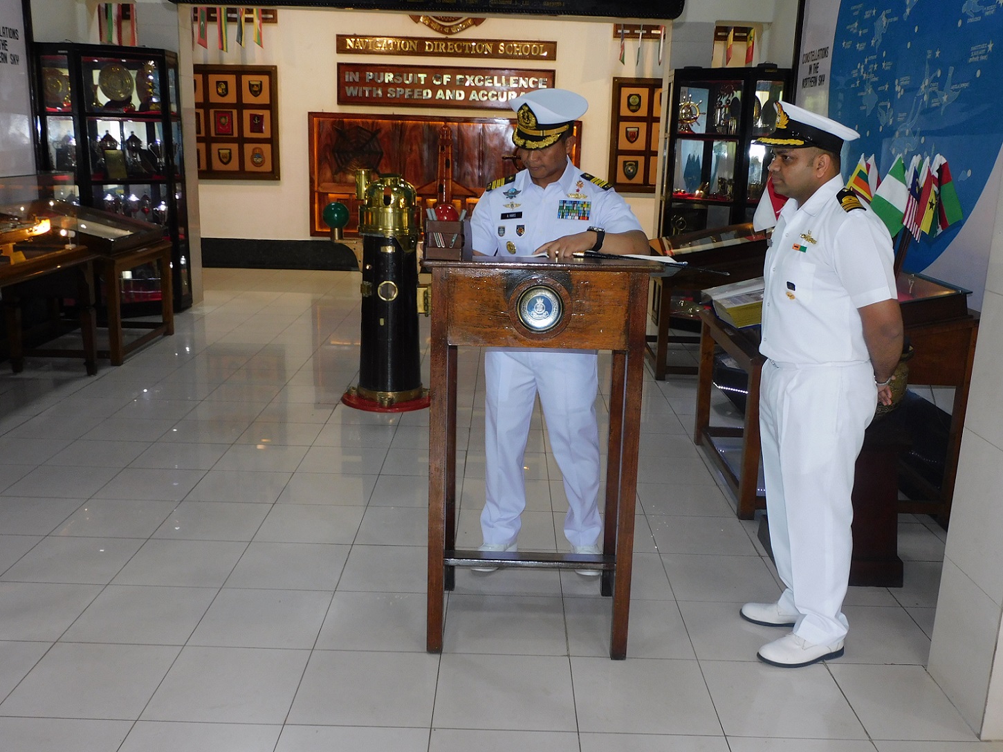 Visit of ND School Alumni from Indonesian Navy Image 1