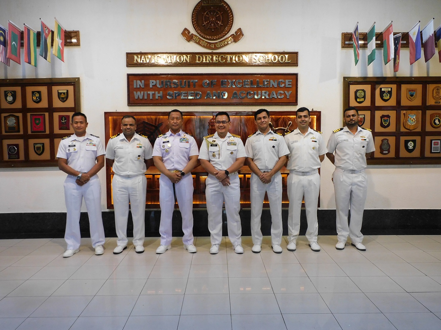 Visit of ND School Alumni from Indonesian Navy Image