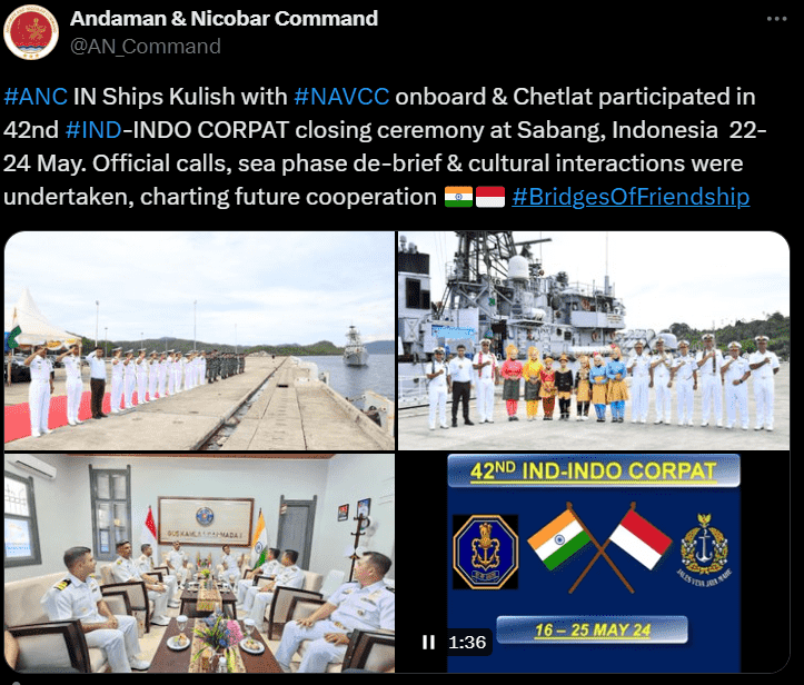 42nd IND- INDO CORPAT Image 1