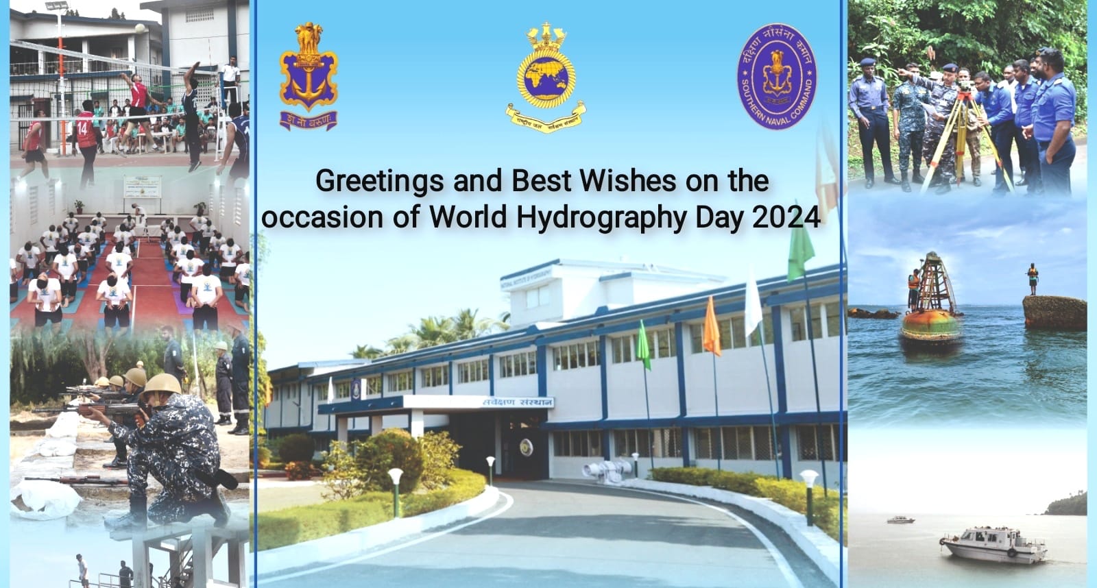 TEAM NIH WISHES ALL ALUMNI GREETINGS ON THE OCCASION OF WORLD HYDROGRAPHY DAY - 2024 Image