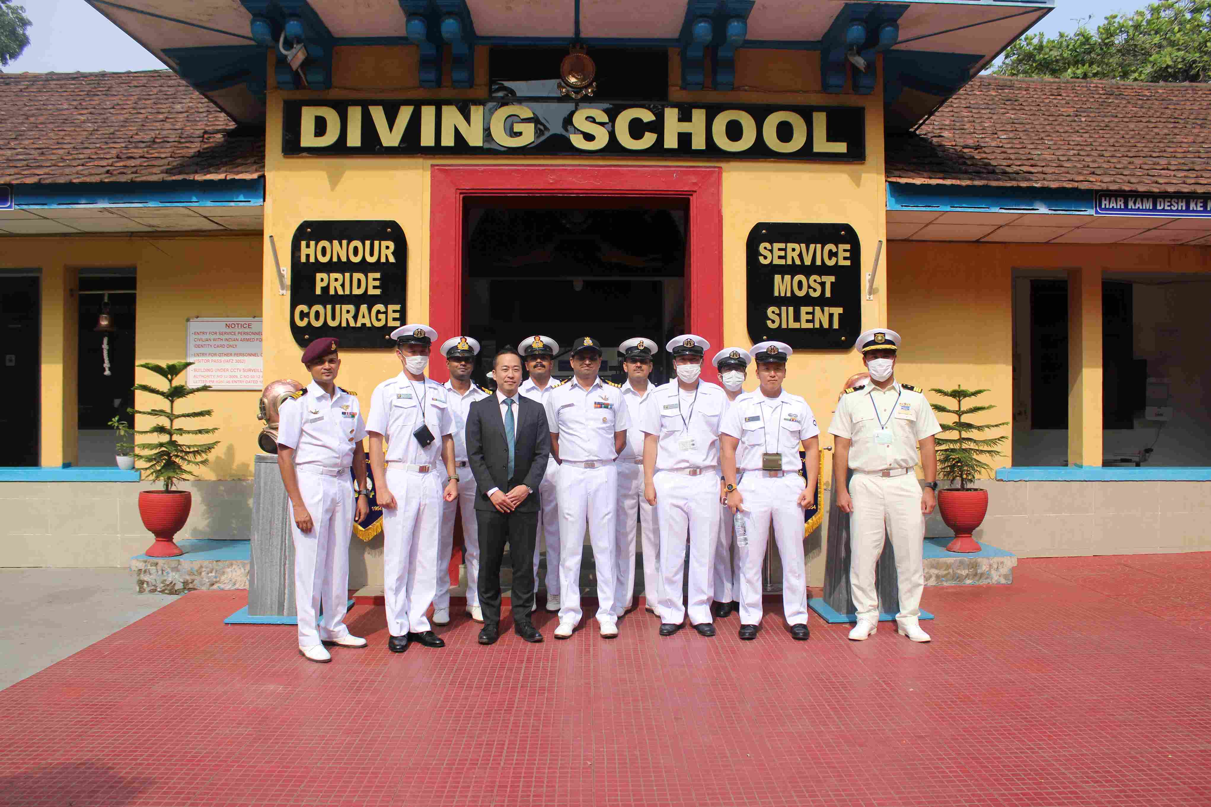 VISIT OF JAPANESE DELEGATION Image