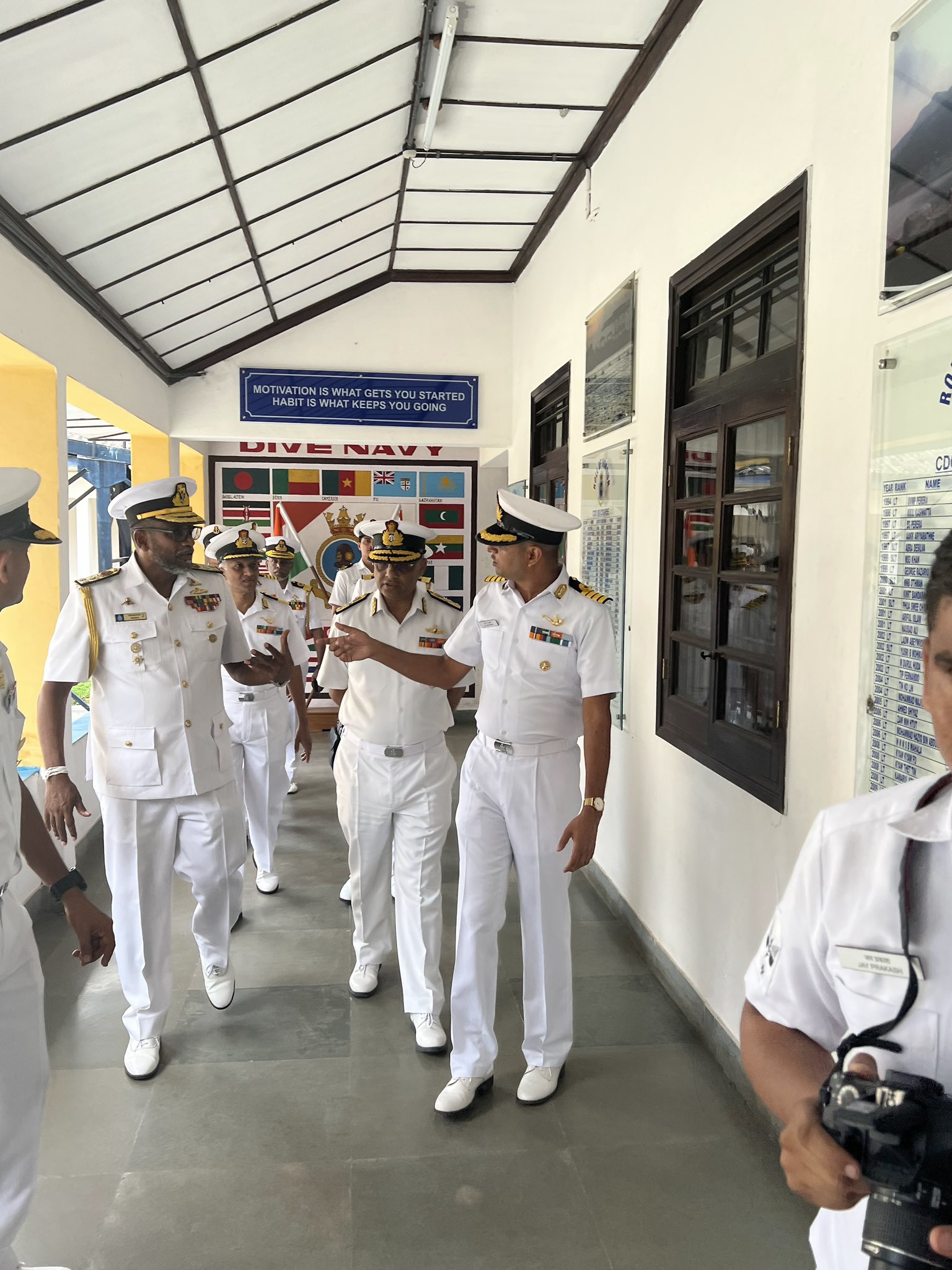 Visit of Cdr of Sri Lanka Navy Image 1