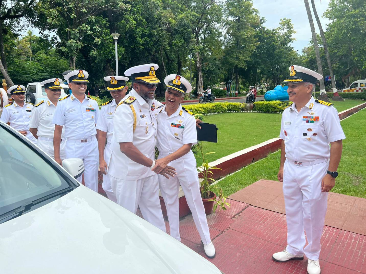 Visit of Cdr of Sri Lanka Navy Image