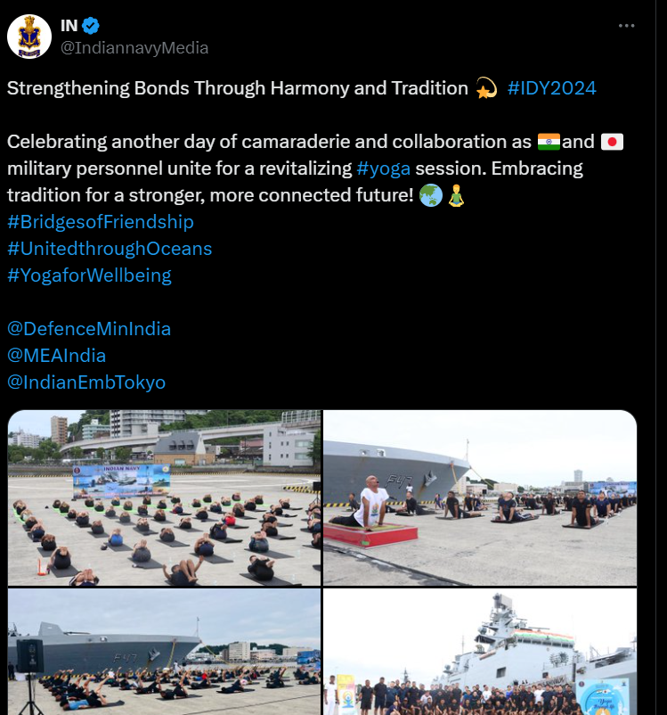 INS Shivalik at Japan Image