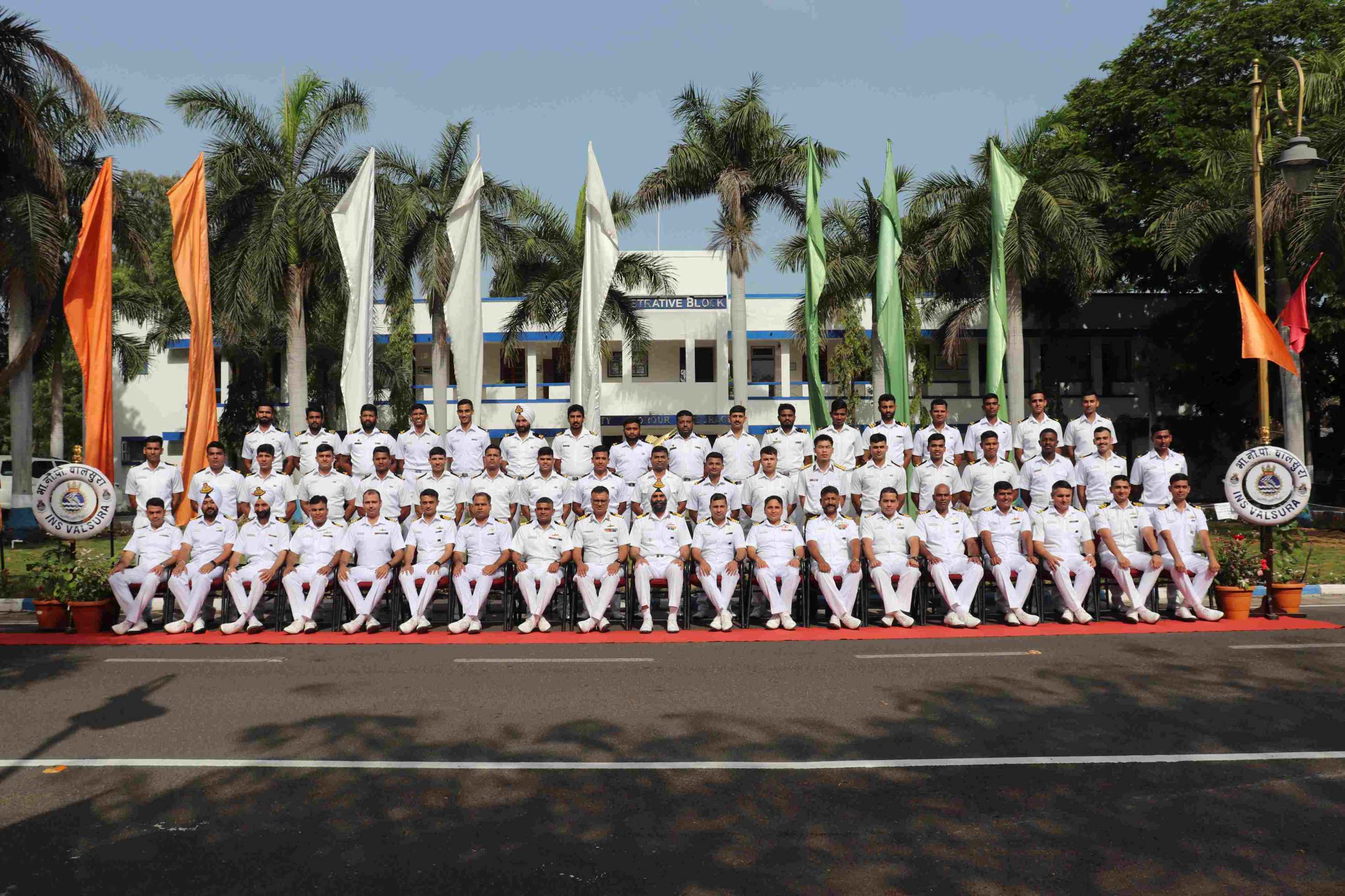 ELECTRICAL SPECIALISATION COURSE O-178 PASSES OUT FROM INS VALSURA Image 1