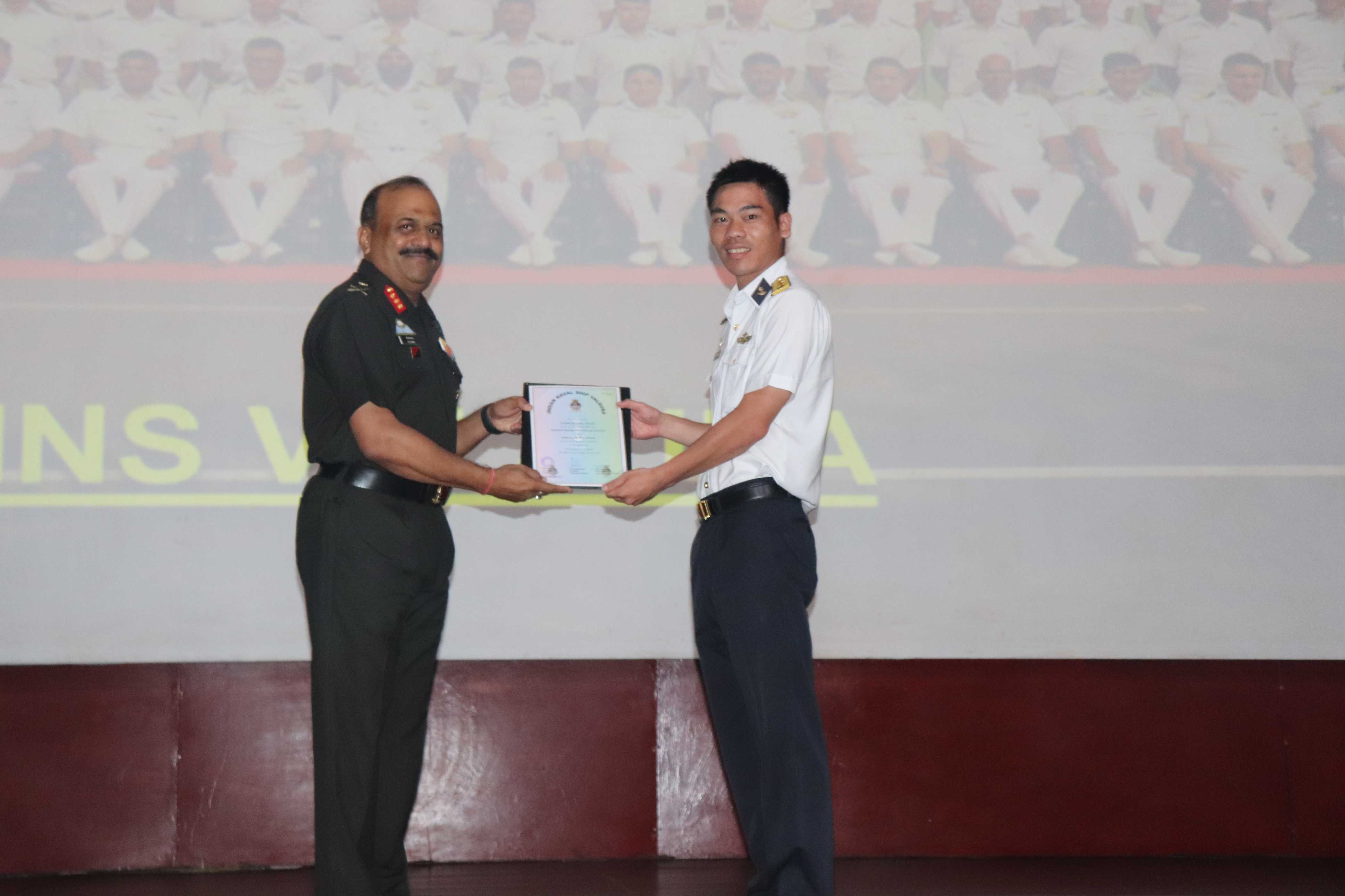 ELECTRICAL SPECIALISATION COURSE O-178 PASSES OUT FROM INS VALSURA Image 2