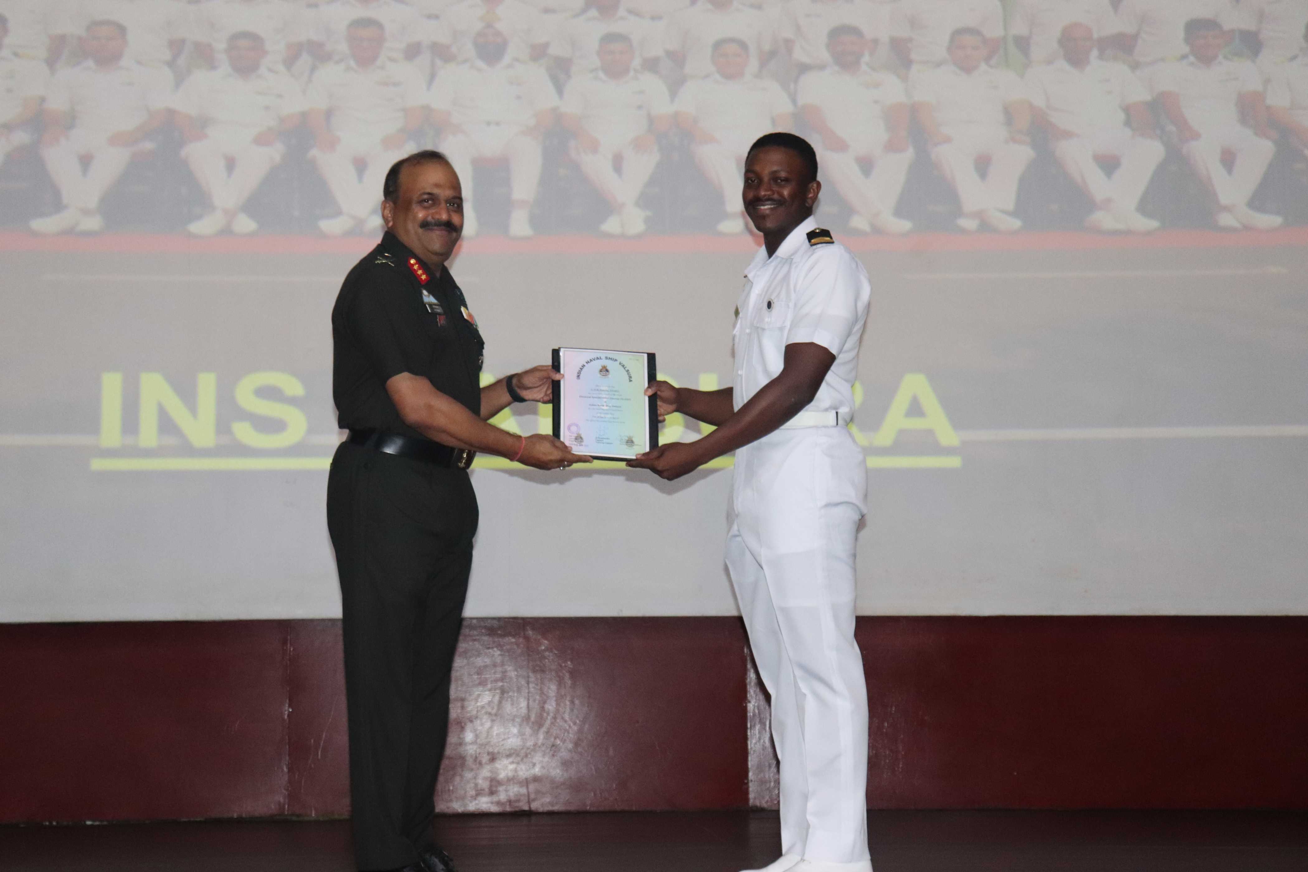 ELECTRICAL SPECIALISATION COURSE O-178 PASSES OUT FROM INS VALSURA Image 3